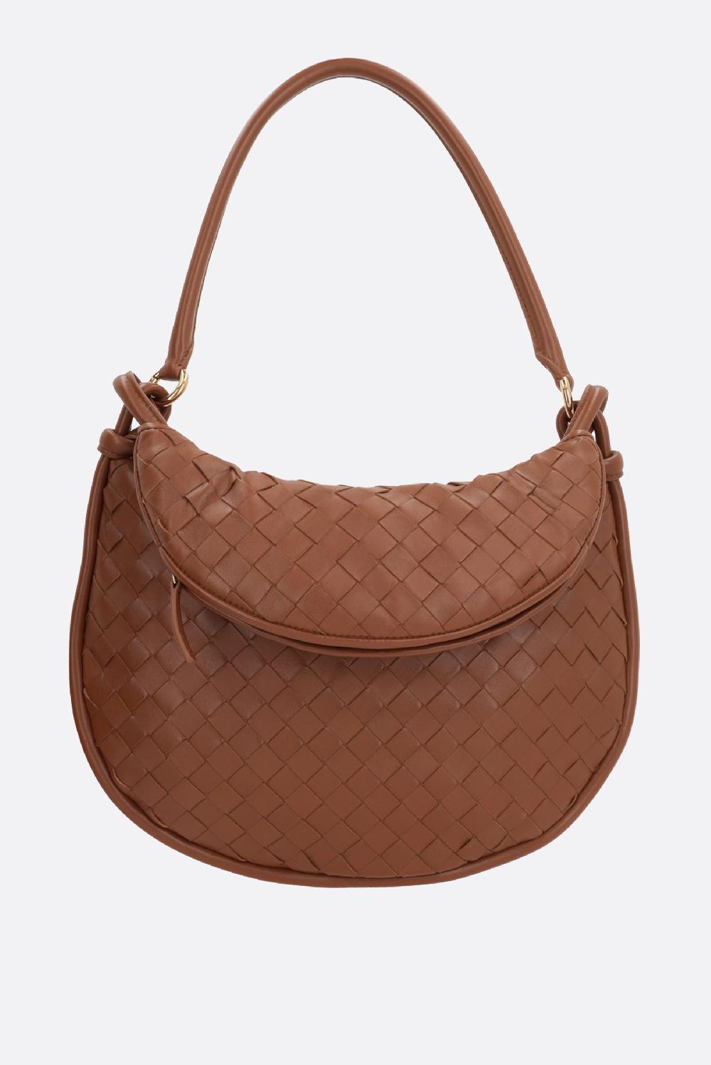 BOTTEGA VENETA borsa hobo Gemelli Medium in Intrecciato nappa