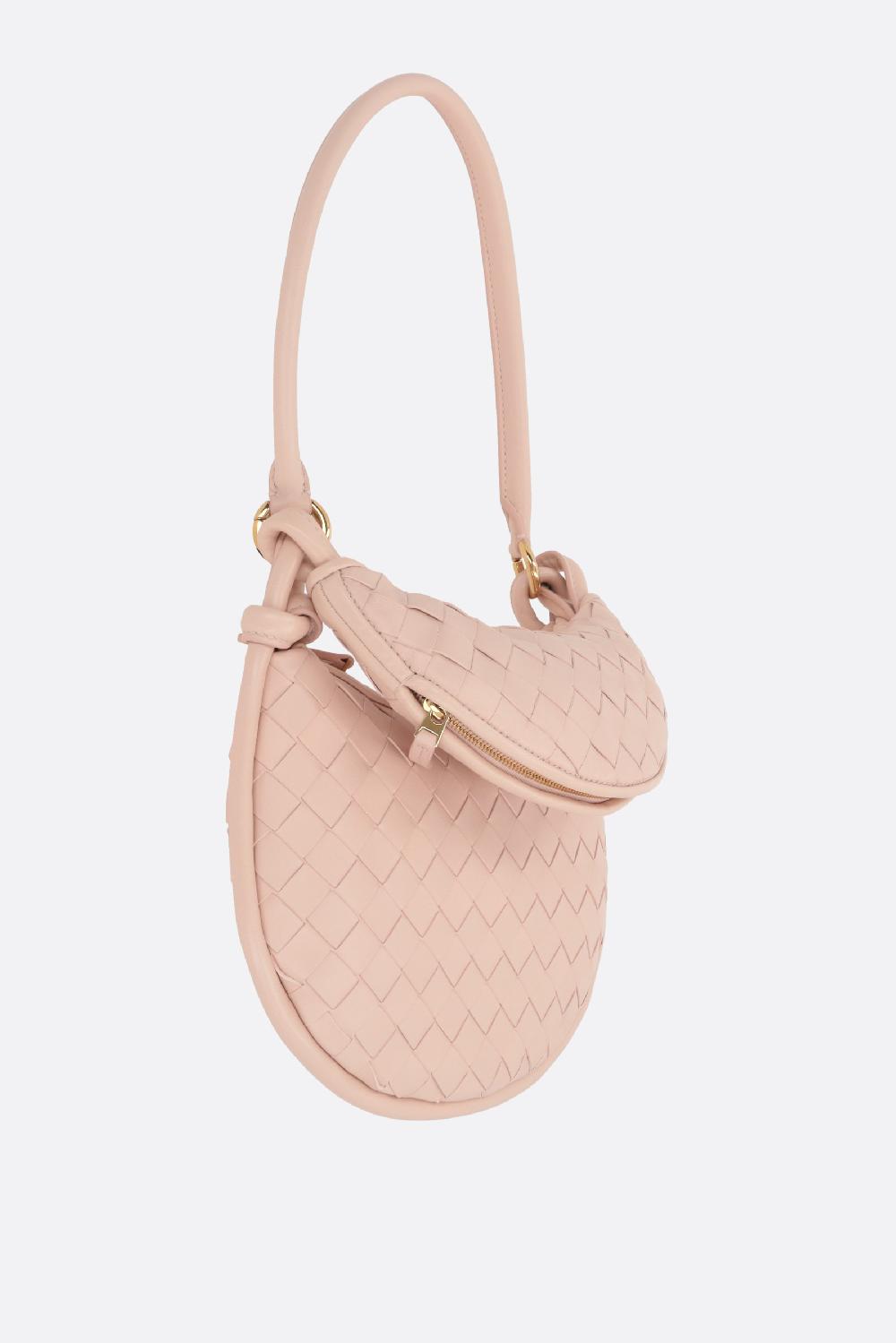 BOTTEGA VENETA Borsa Hobo Gemelli Small In Intrecciato Nappa