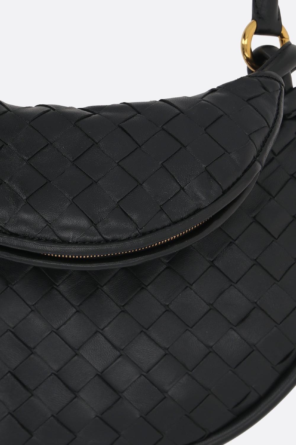 BOTTEGA VENETA Borsa Hobo Gemelli Small In Intrecciato Nappa