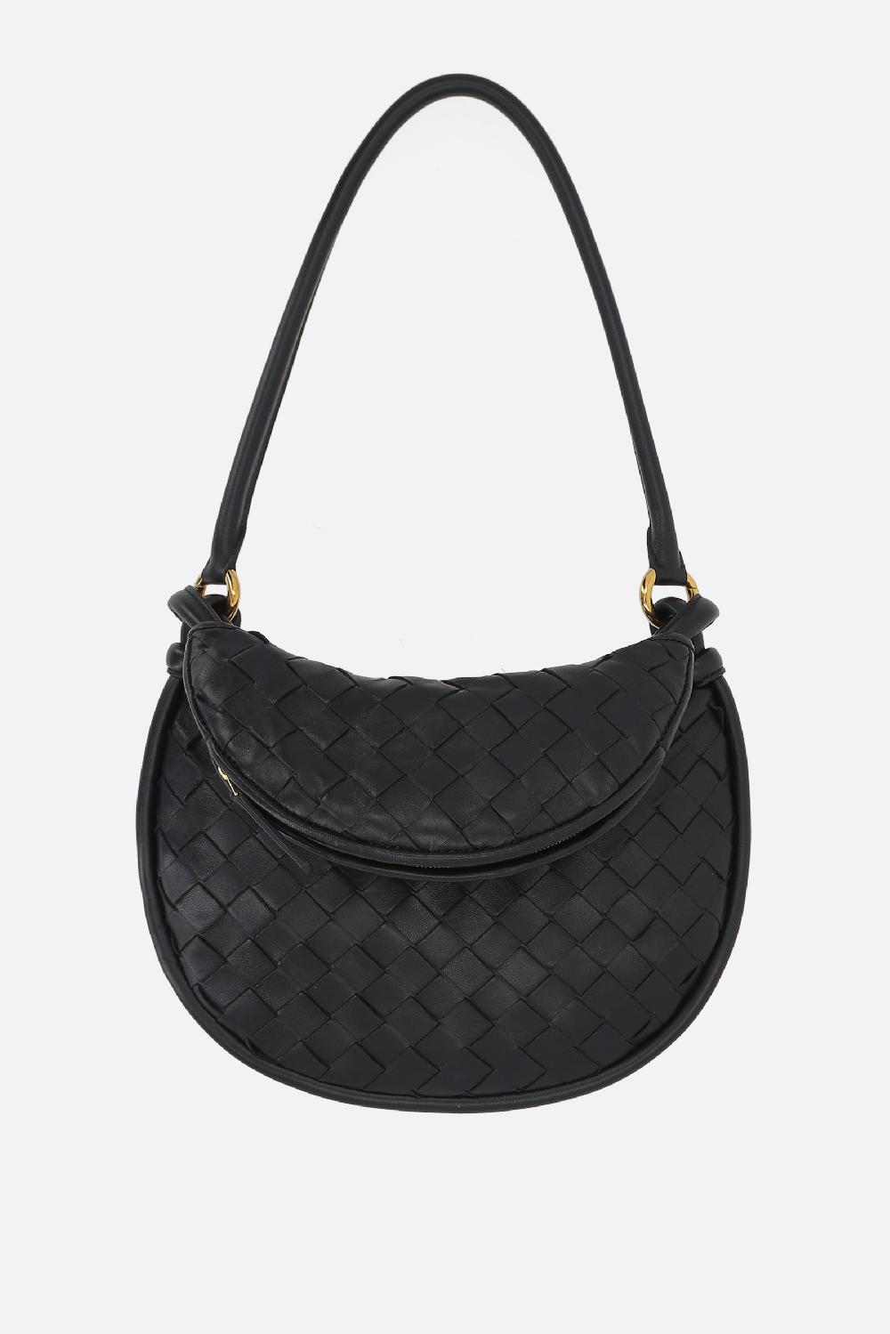 BOTTEGA VENETA borsa hobo Gemelli Small in Intrecciato nappa