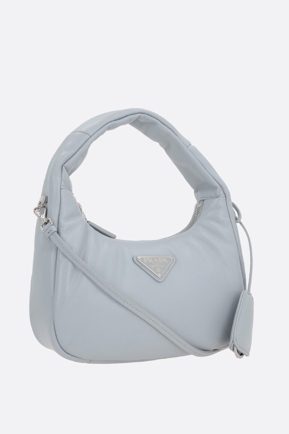 PRADA Borsa Hobo Prada Soft Mini In Nappa Imbottita