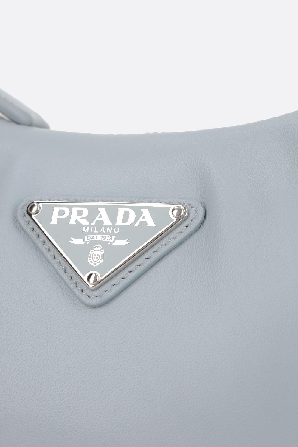 PRADA Borsa Hobo Prada Soft Mini In Nappa Imbottita