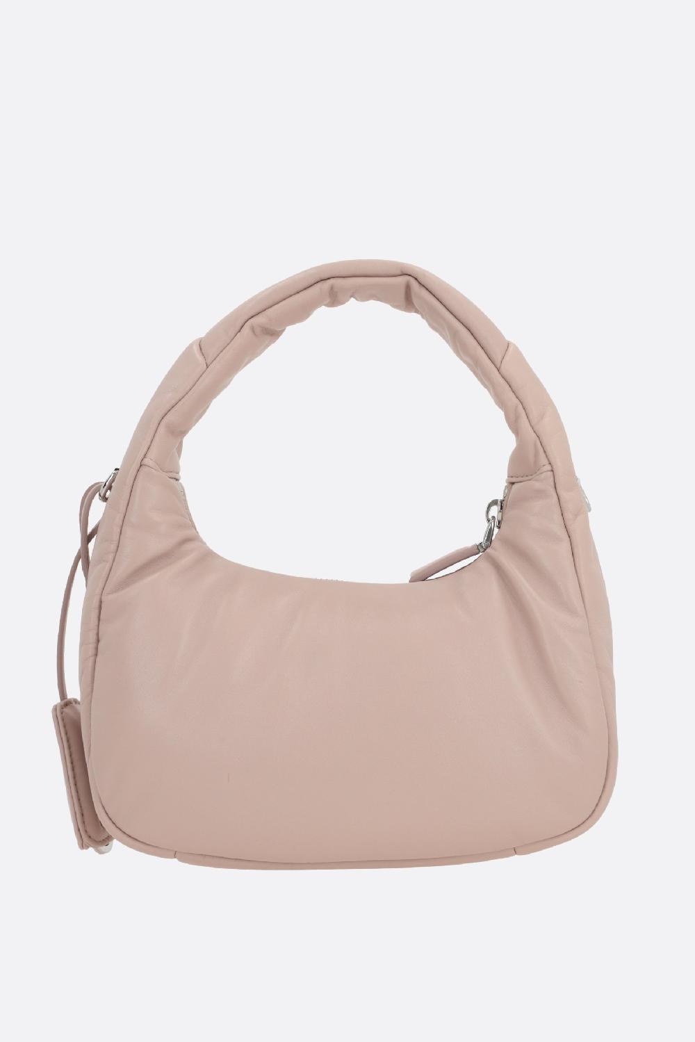 PRADA Borsa Hobo Prada Soft Mini In Nappa Imbottita