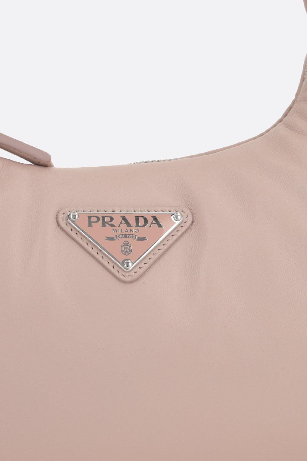 PRADA Borsa Hobo Prada Soft Mini In Nappa Imbottita