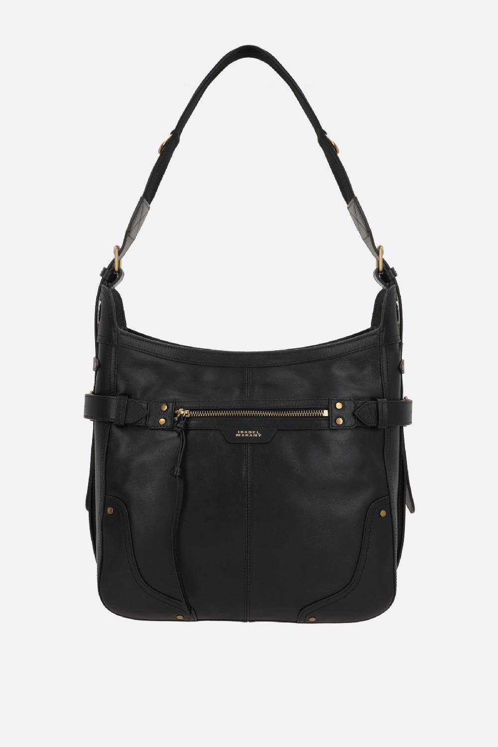 ISABEL MARANT borsa hobo Sierra media in pelle liscia