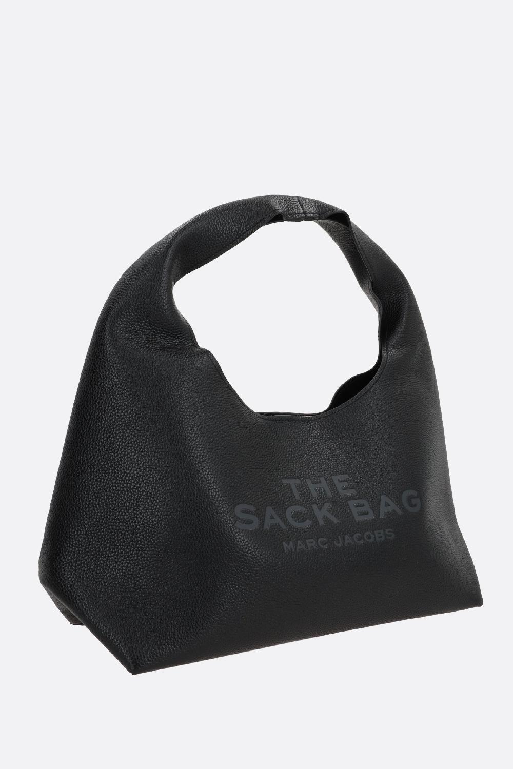 MARC JACOBS Borsa Hobo The Sack In Pelle Martellata