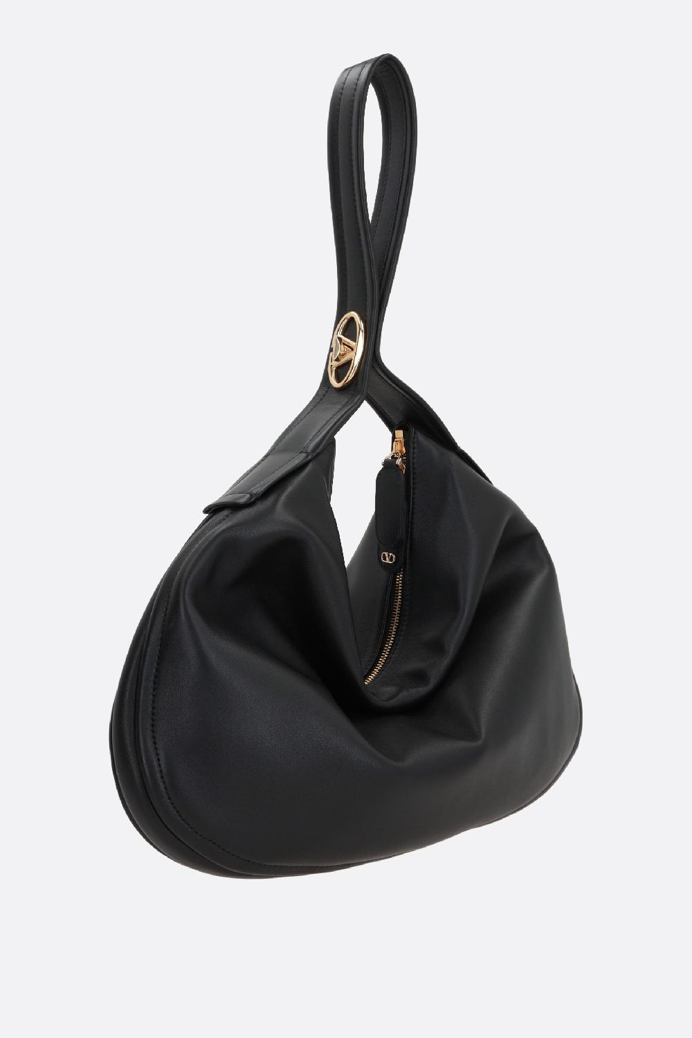 VALENTINO GARAVANI Borsa Hobo VLogo Locker Large In Nappa