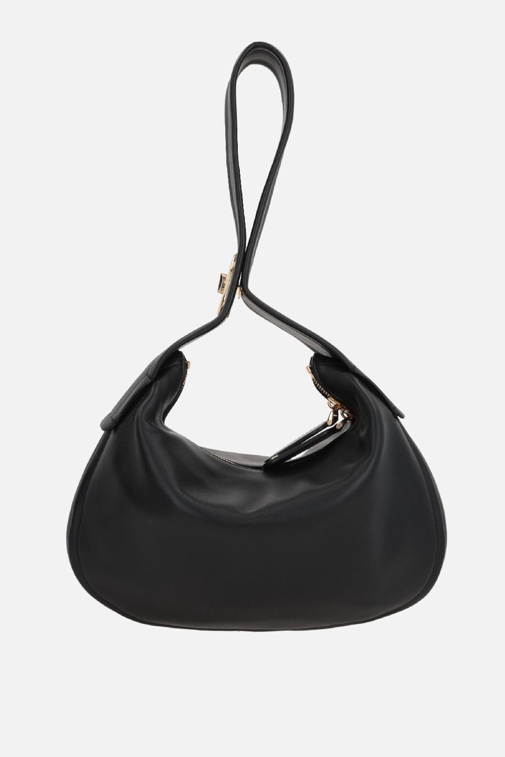 VALENTINO GARAVANI Borsa Hobo VLogo Locker Small In Nappa
