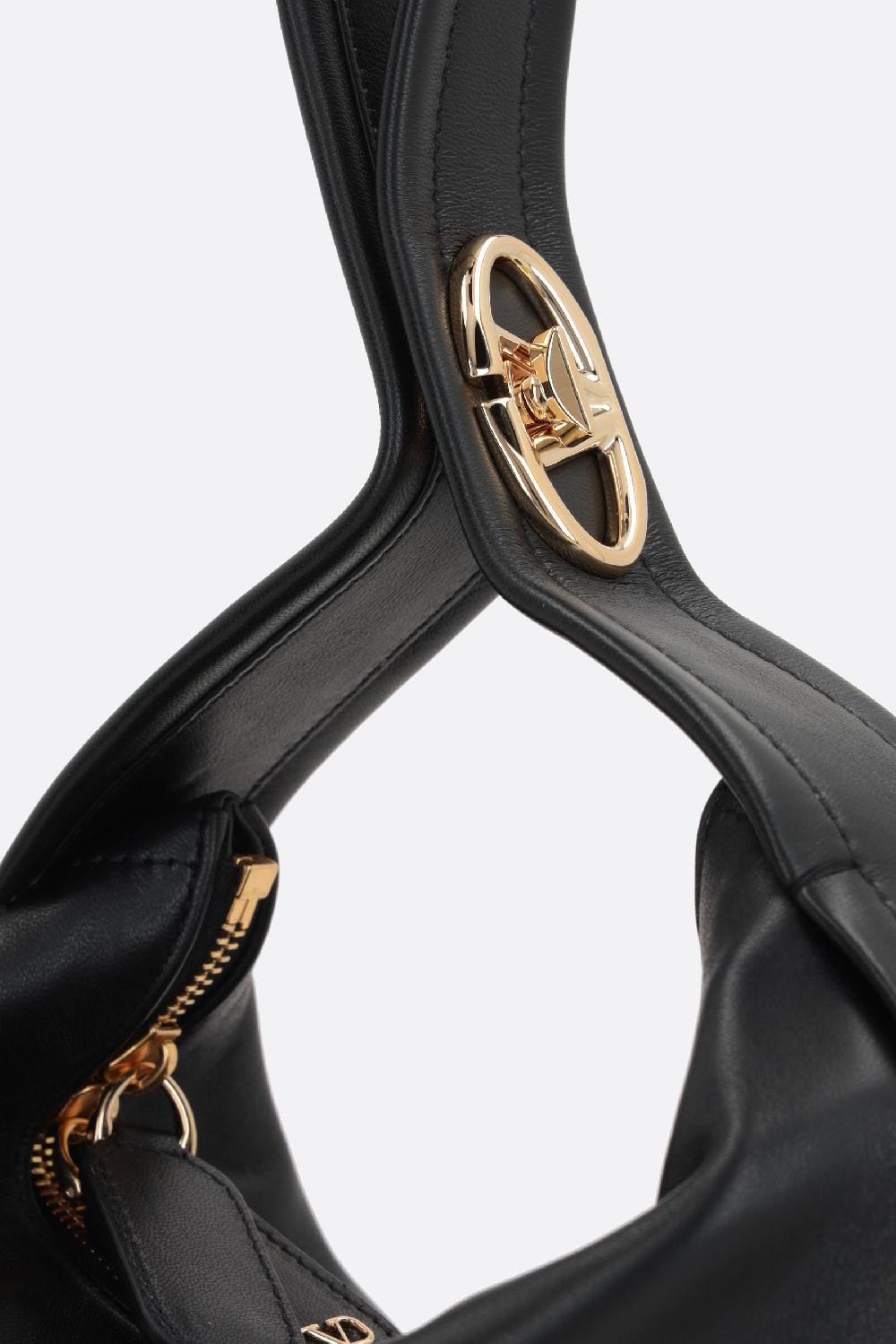 VALENTINO GARAVANI Borsa Hobo VLogo Locker Small In Nappa