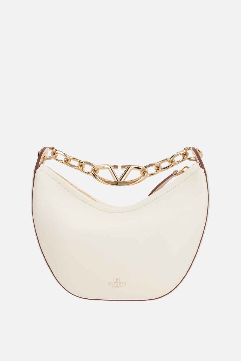 VALENTINO GARAVANI Borsa Hobo VLogo Moon Mini In Nappa