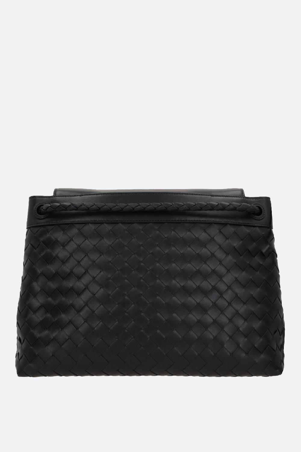 BOTTEGA VENETA Borsa Messenger Andiamo Media In Intrecciato 15