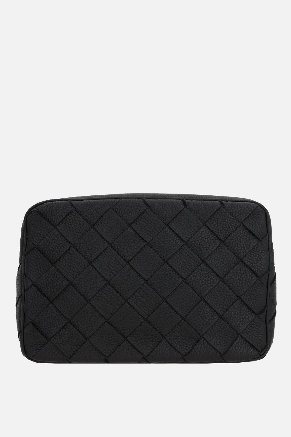 BOTTEGA VENETA borsa messenger media in Intrecciato VN