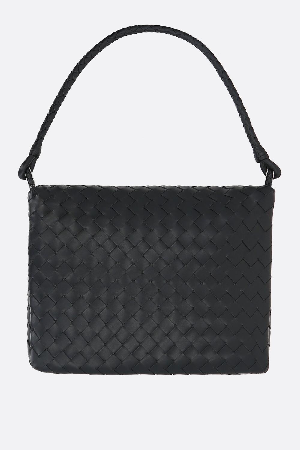 BOTTEGA VENETA borsa messenger Swing large in Intrecciato VN