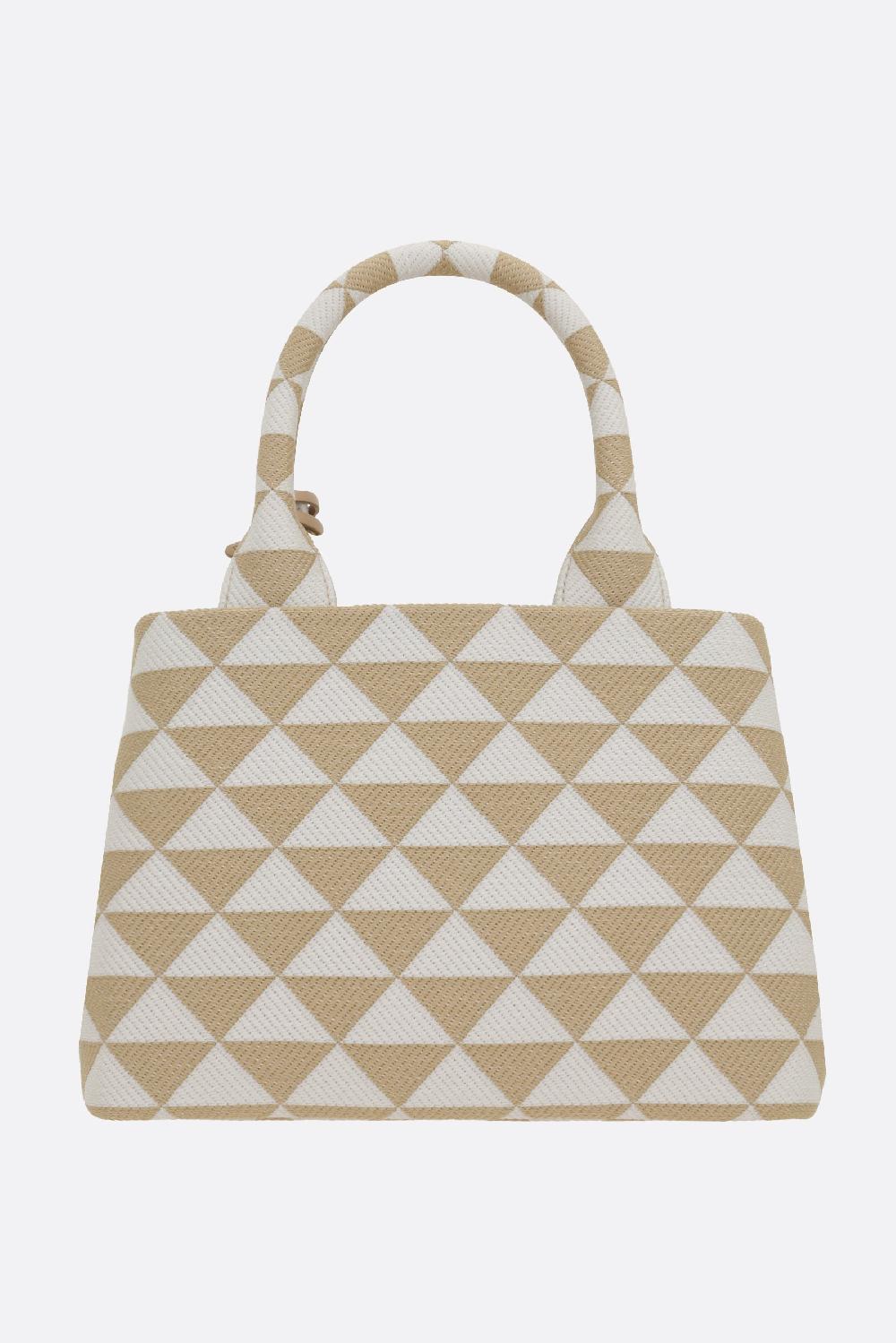 PRADA Borsa Shopping Prada Symbole Small In Jacquard