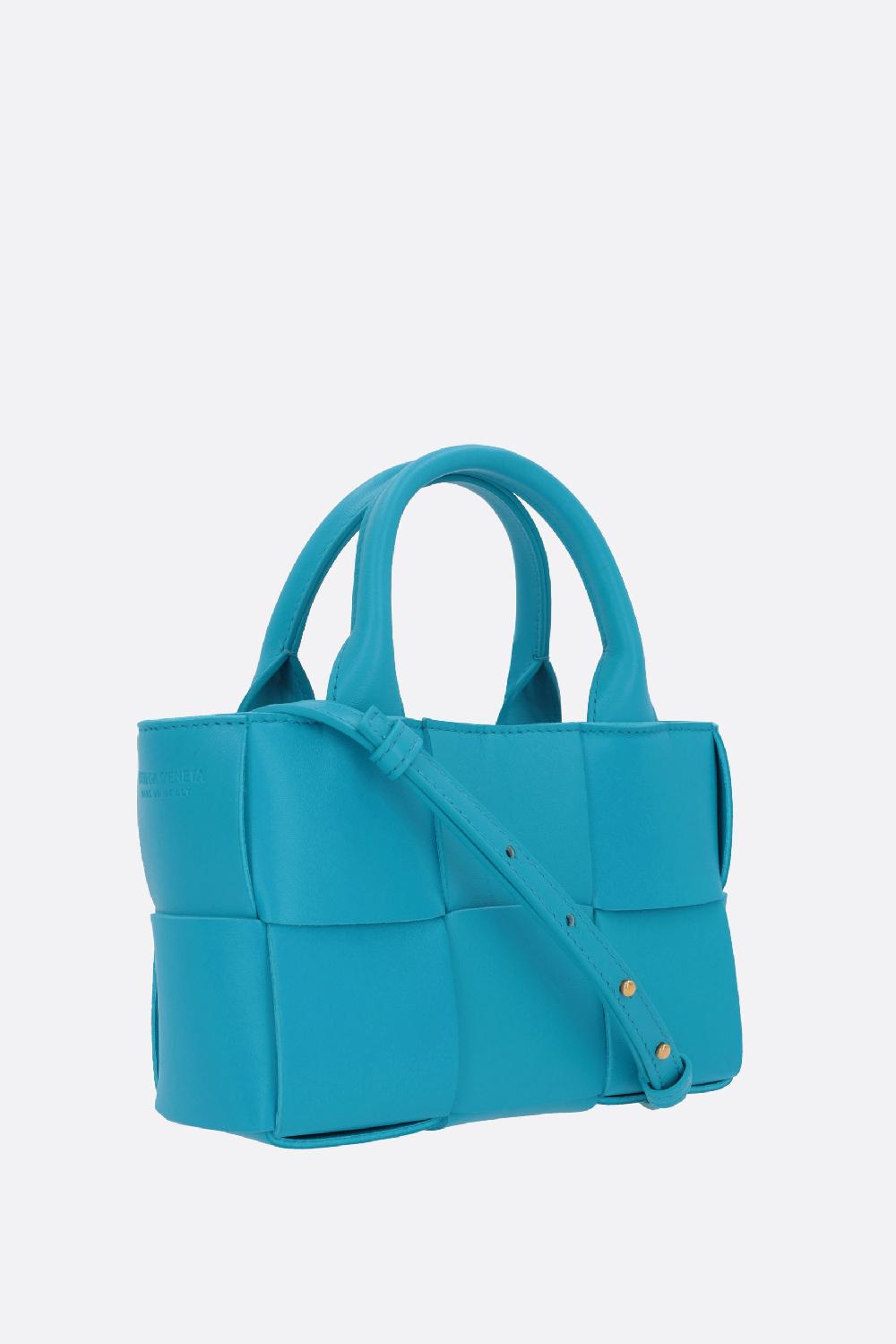 BOTTEGA VENETA Borsa Tote Arco Micro In Maxi Intrecciato Nappa