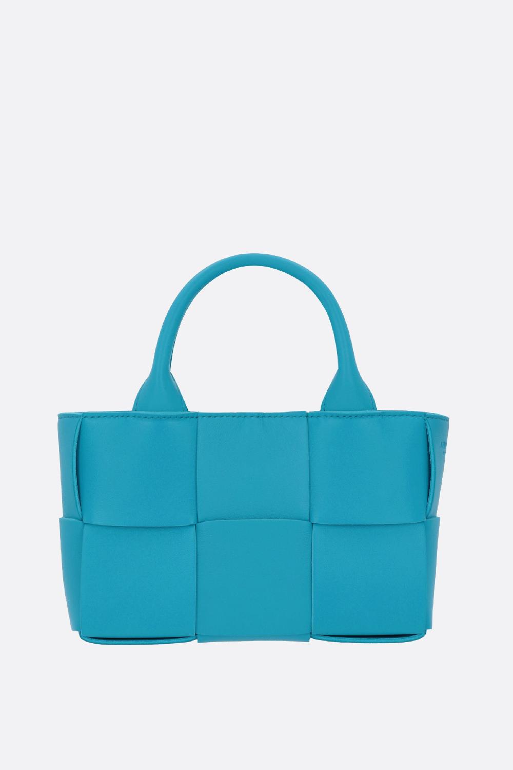 BOTTEGA VENETA Borsa Tote Arco Micro In Maxi Intrecciato Nappa