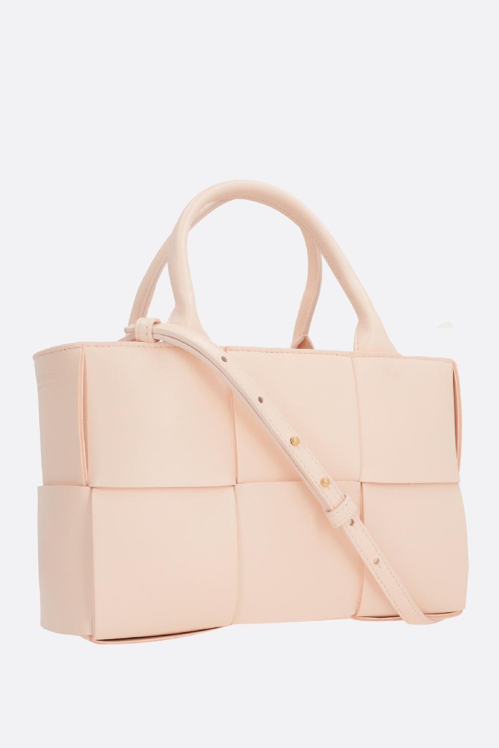 BOTTEGA VENETA Borsa Tote Arco Mini In Maxi Intrecciato Nappa