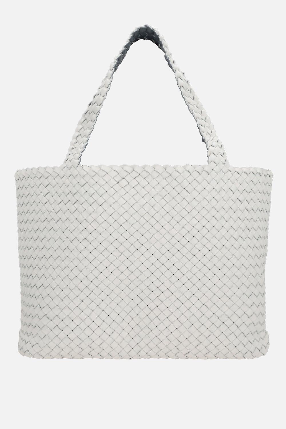 BOTTEGA VENETA borsa tote in Intrecciato nappa bicolore