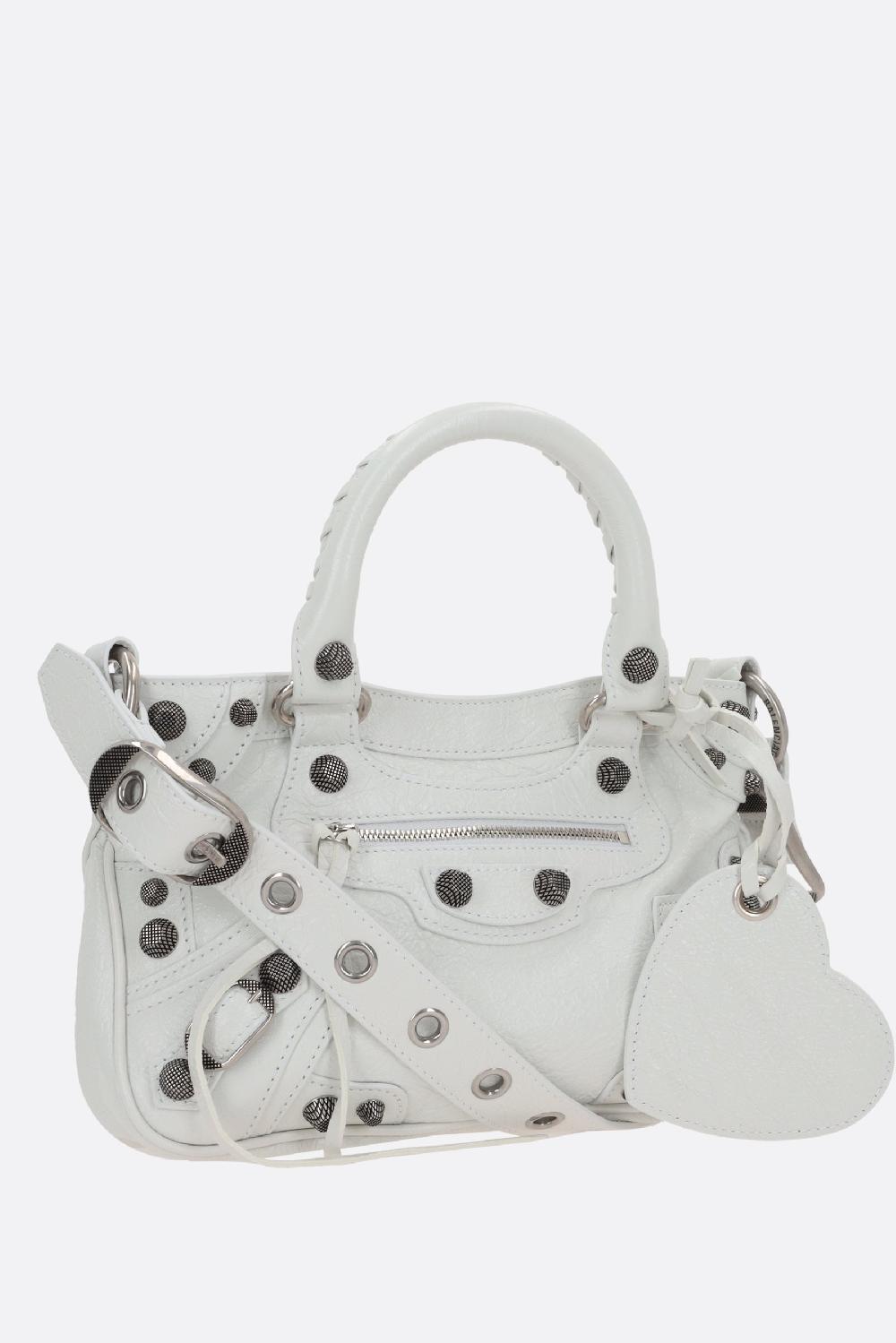 BALENCIAGA Borsa Tote Neo Cagole Small In Pelle Arena
