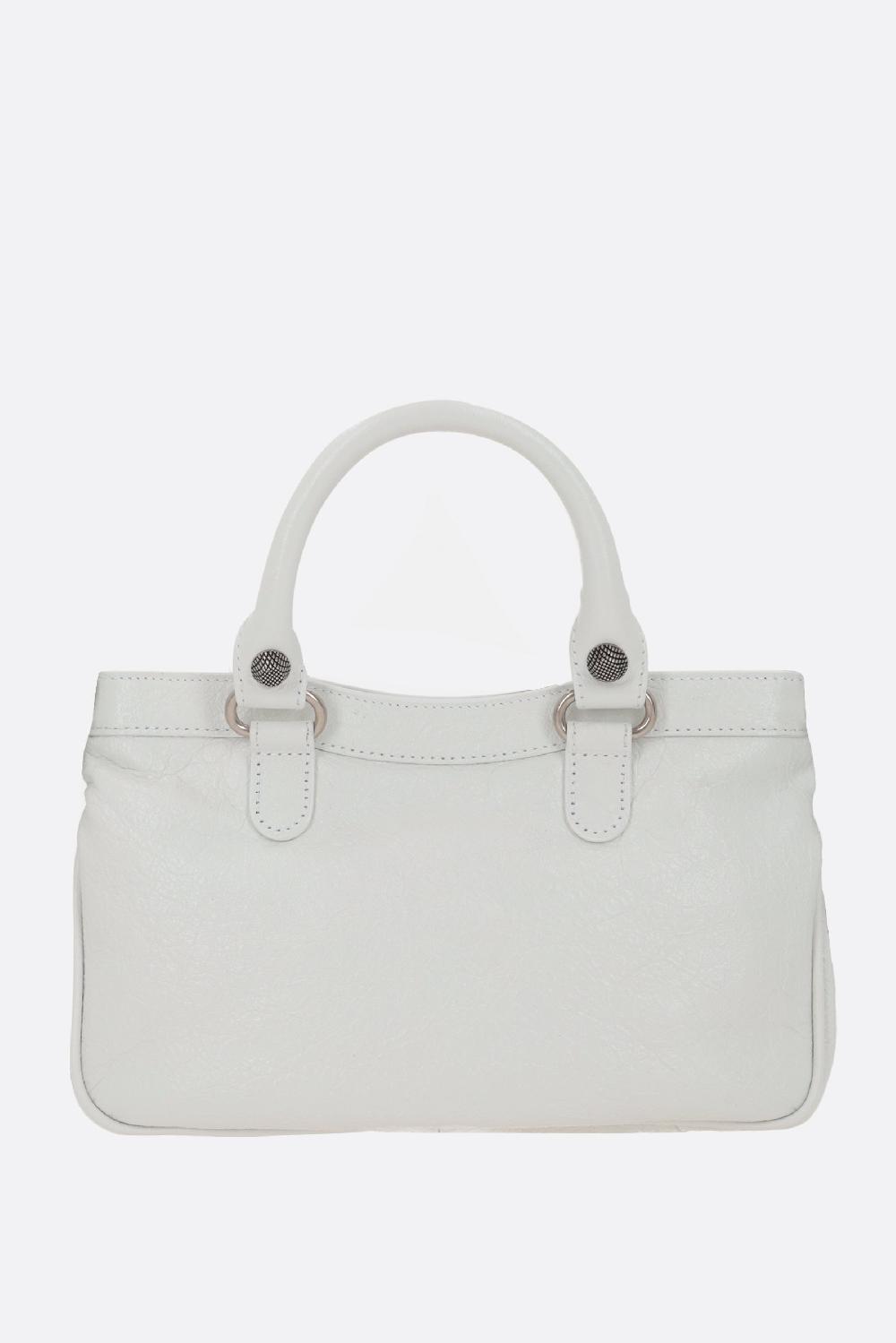 BALENCIAGA Borsa Tote Neo Cagole Small In Pelle Arena