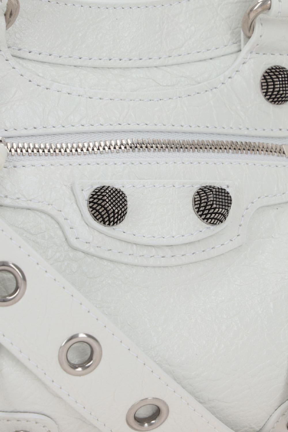 BALENCIAGA Borsa Tote Neo Cagole Small In Pelle Arena