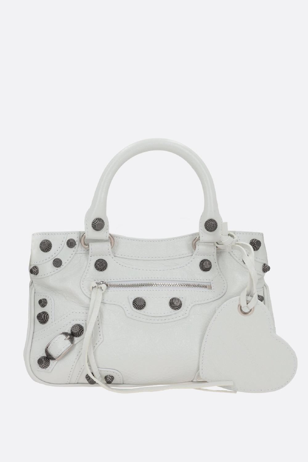 BALENCIAGA borsa tote Neo Cagole small in pelle Arena