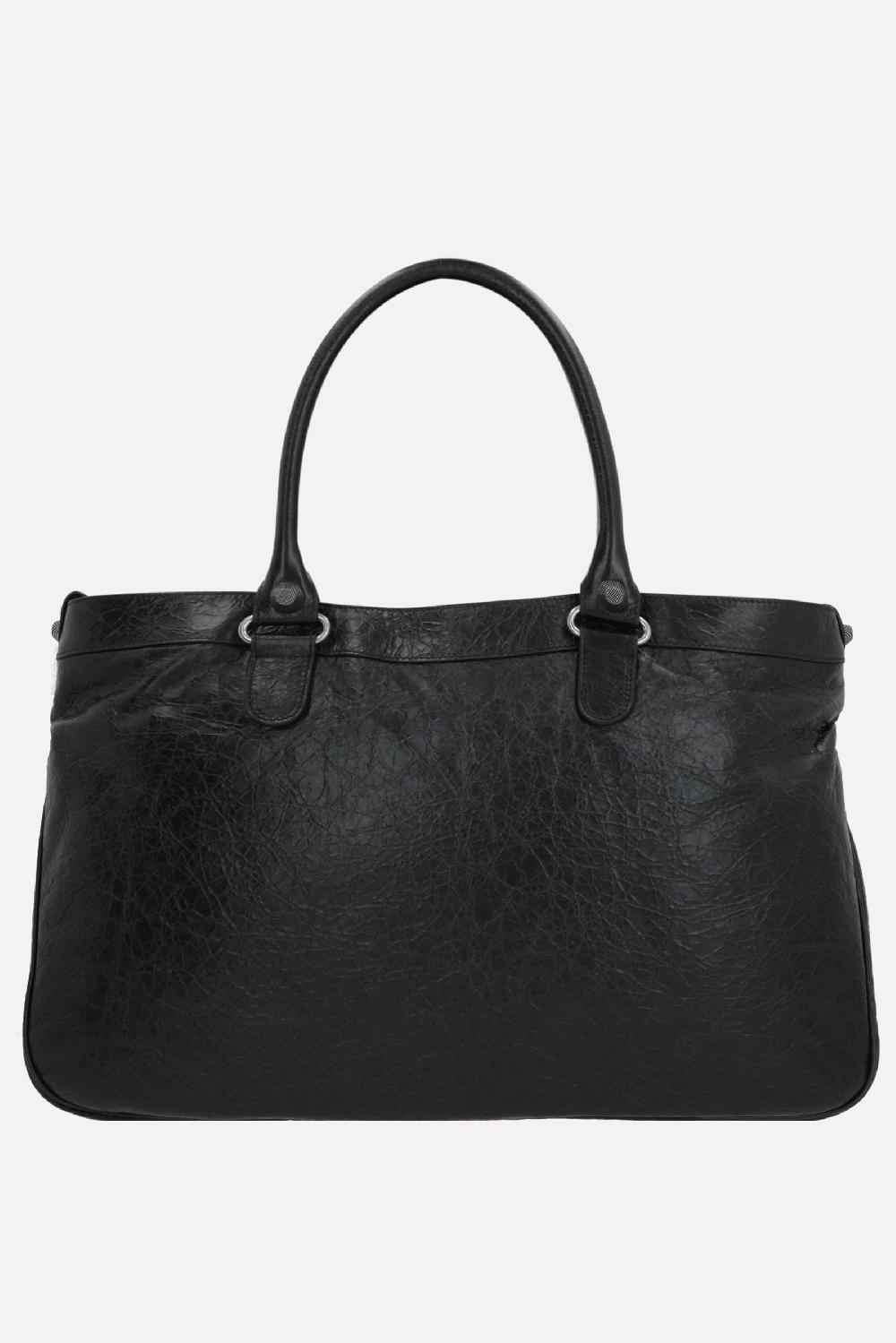 BALENCIAGA Borsa Tote Neo Cagole XL Plus In Pelle Arena