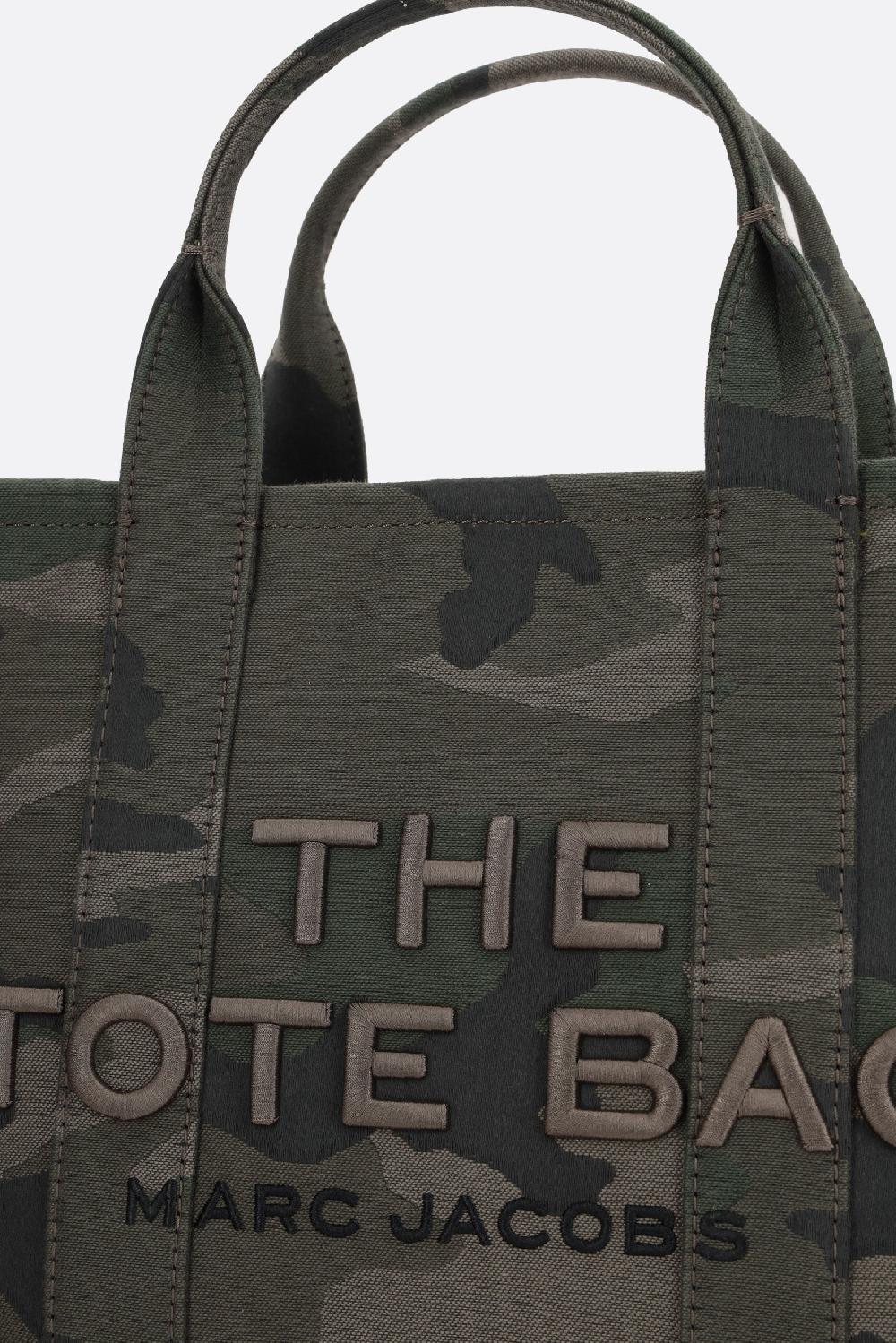 MARC JACOBS Borsa Tote The Camo Jacquard Medium In Canvas