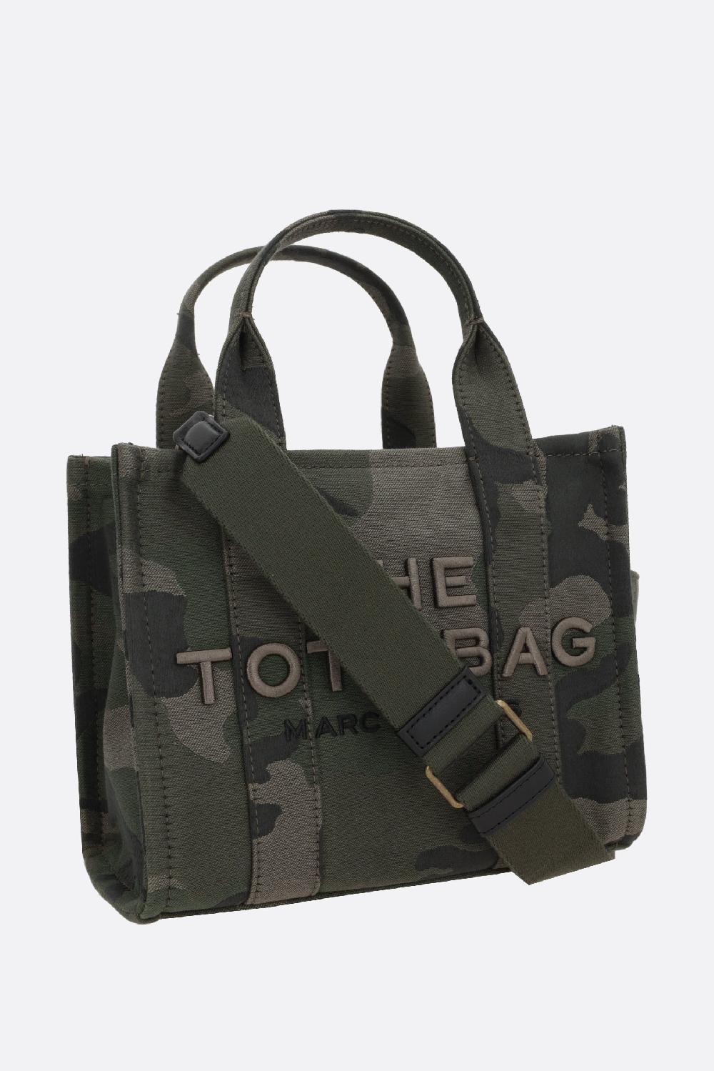 MARC JACOBS Borsa Tote The Camo Jacquard Small In Canvas