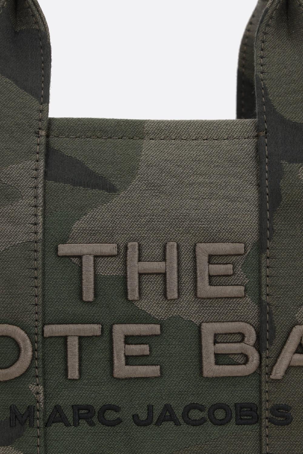 MARC JACOBS Borsa Tote The Camo Jacquard Small In Canvas