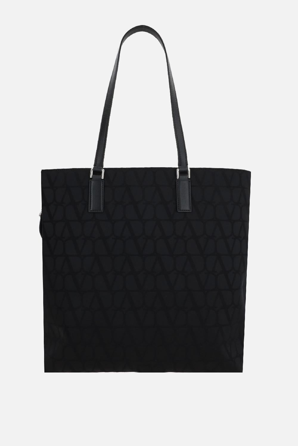 VALENTINO GARAVANI Borsa Tote Toile Iconographe In Tessuto Tecnico