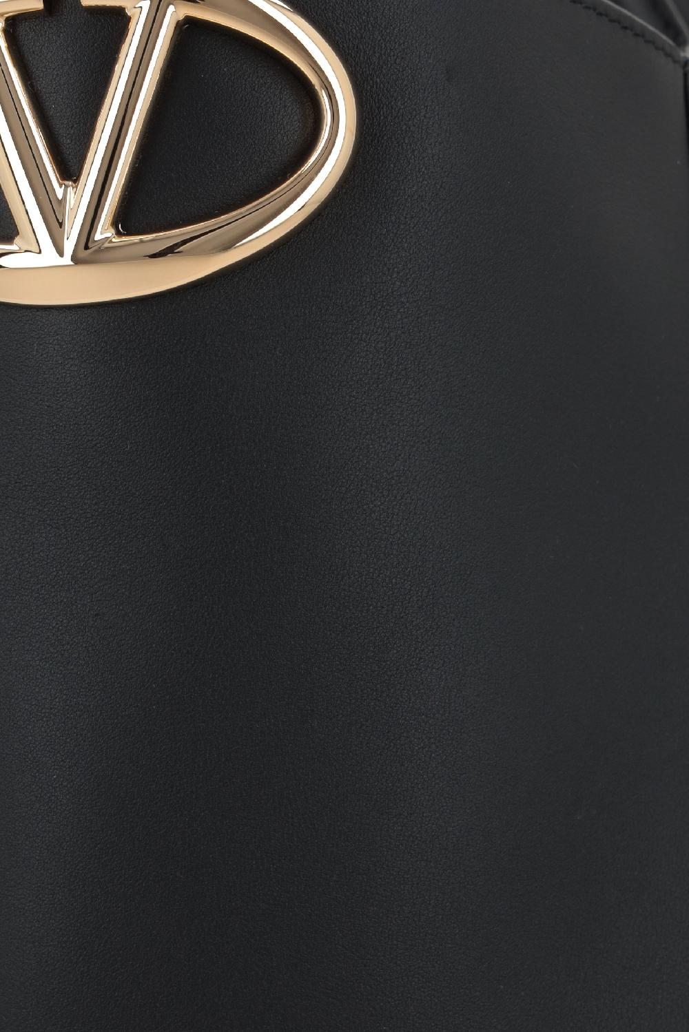 VALENTINO GARAVANI Borsa Tote VLogo Side In Pelle Liscia