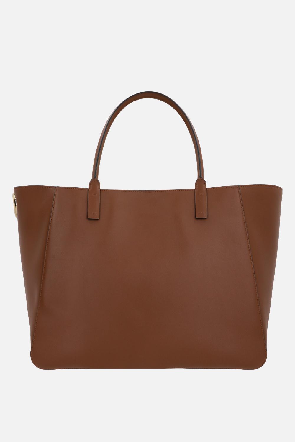 VALENTINO GARAVANI borsa tote VLogo Side in pelle liscia