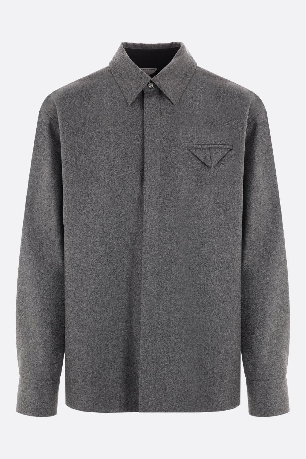 BOTTEGA VENETA camicia in flanella