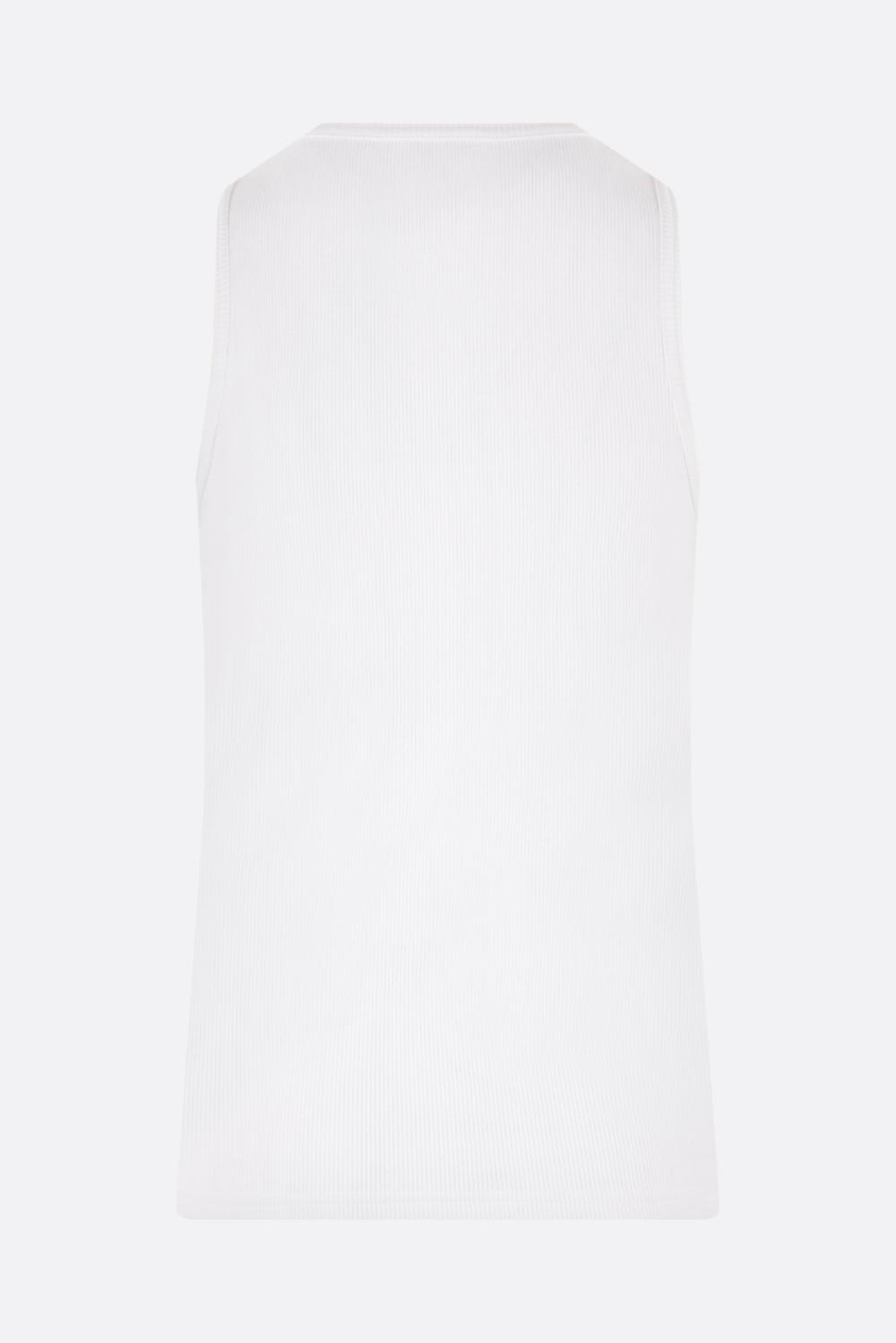 BOTTEGA VENETA Canotta In Cotone Stretch A Costine