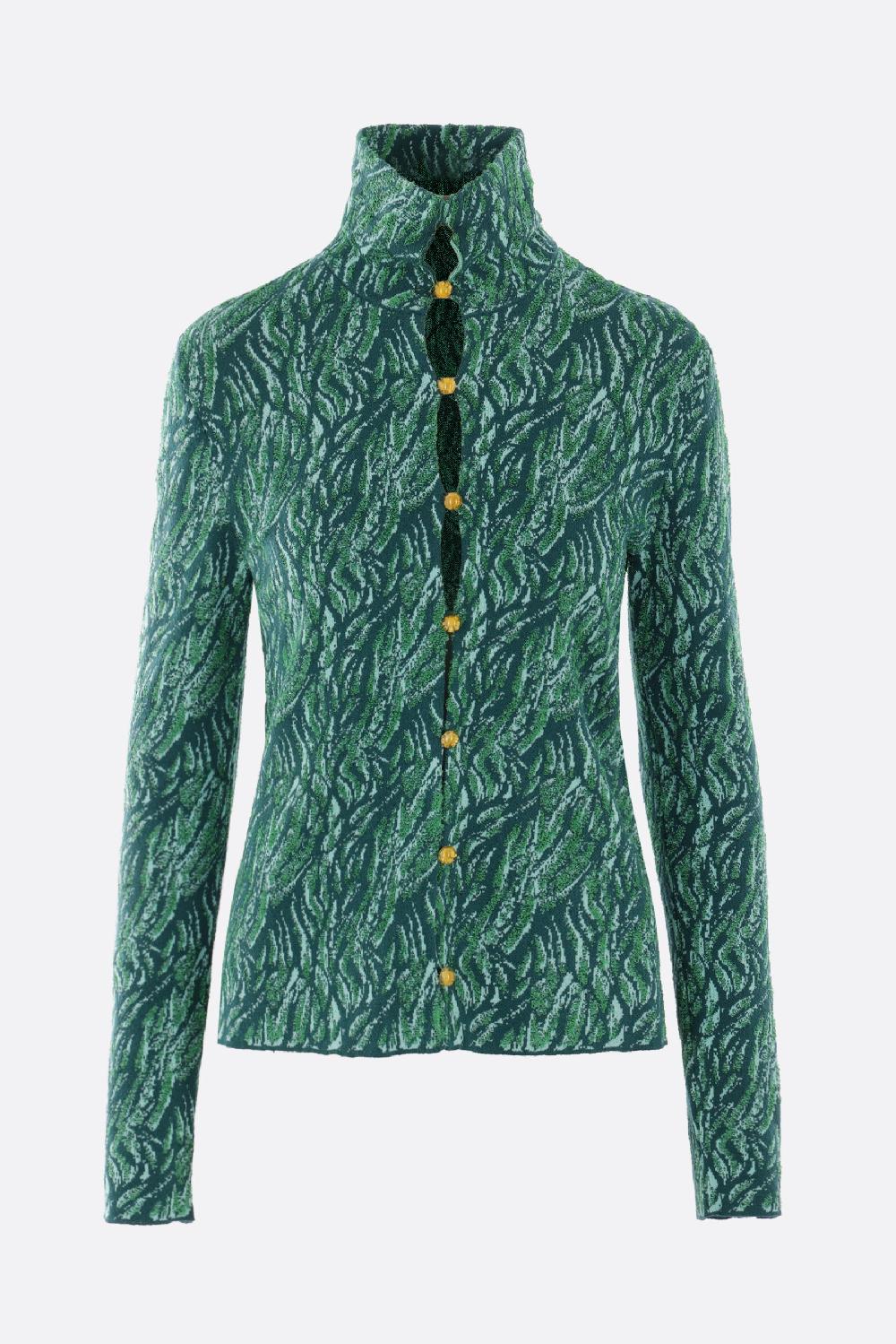 BOTTEGA VENETA cardigan in jacquard