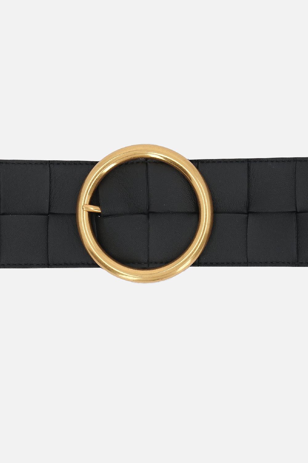 BOTTEGA VENETA Cintura In Maxi Intrecciato