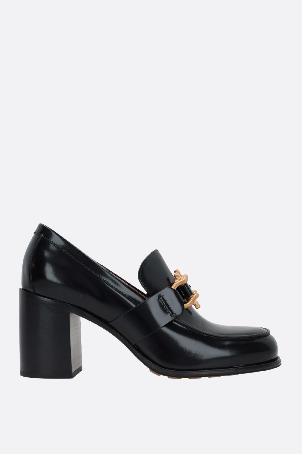 BOTTEGA VENETA décolleté Monsieur in pelle lucida