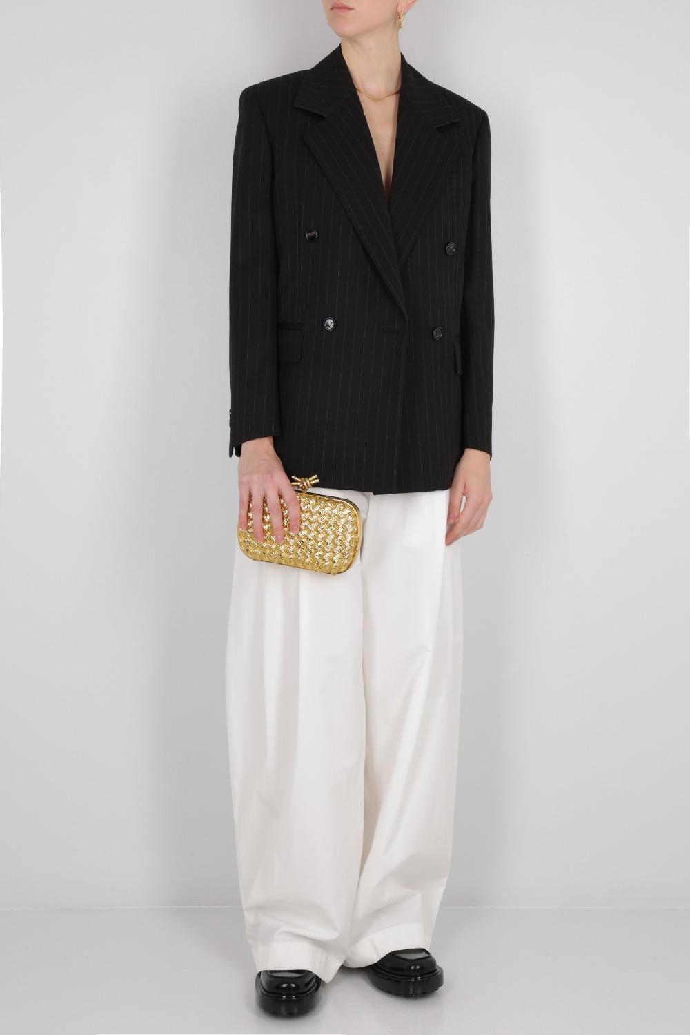 BOTTEGA VENETA Giacca Doppiopetto Oversize In Lana