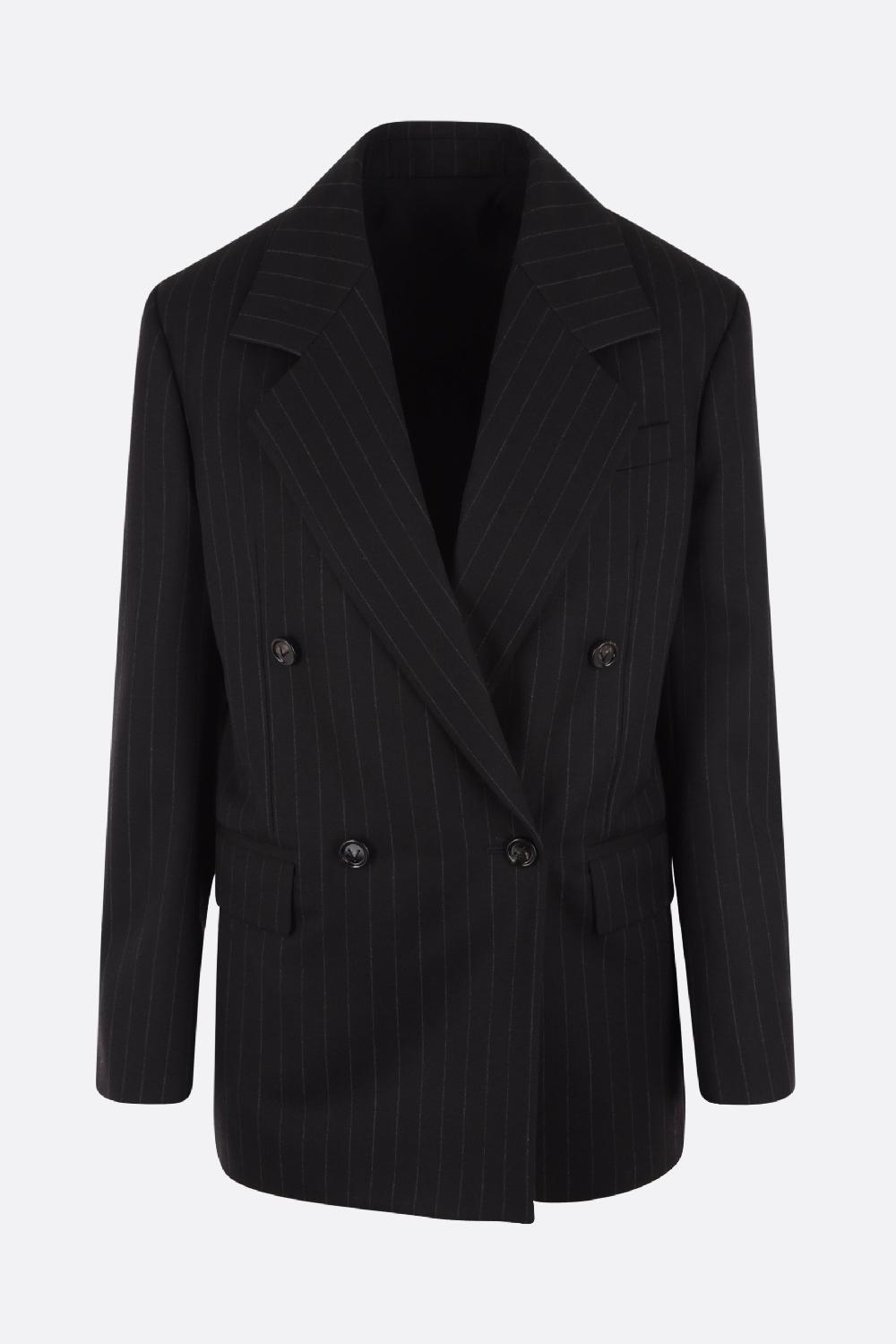 BOTTEGA VENETA giacca doppiopetto oversize in lana