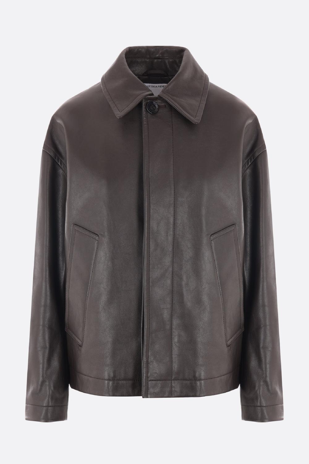 BOTTEGA VENETA Giubbotto Imbottito In Pelle