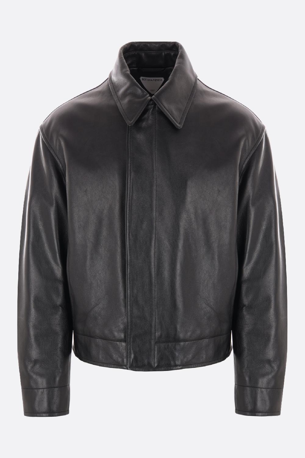 BOTTEGA VENETA Giubbotto Imbottito In Pelle