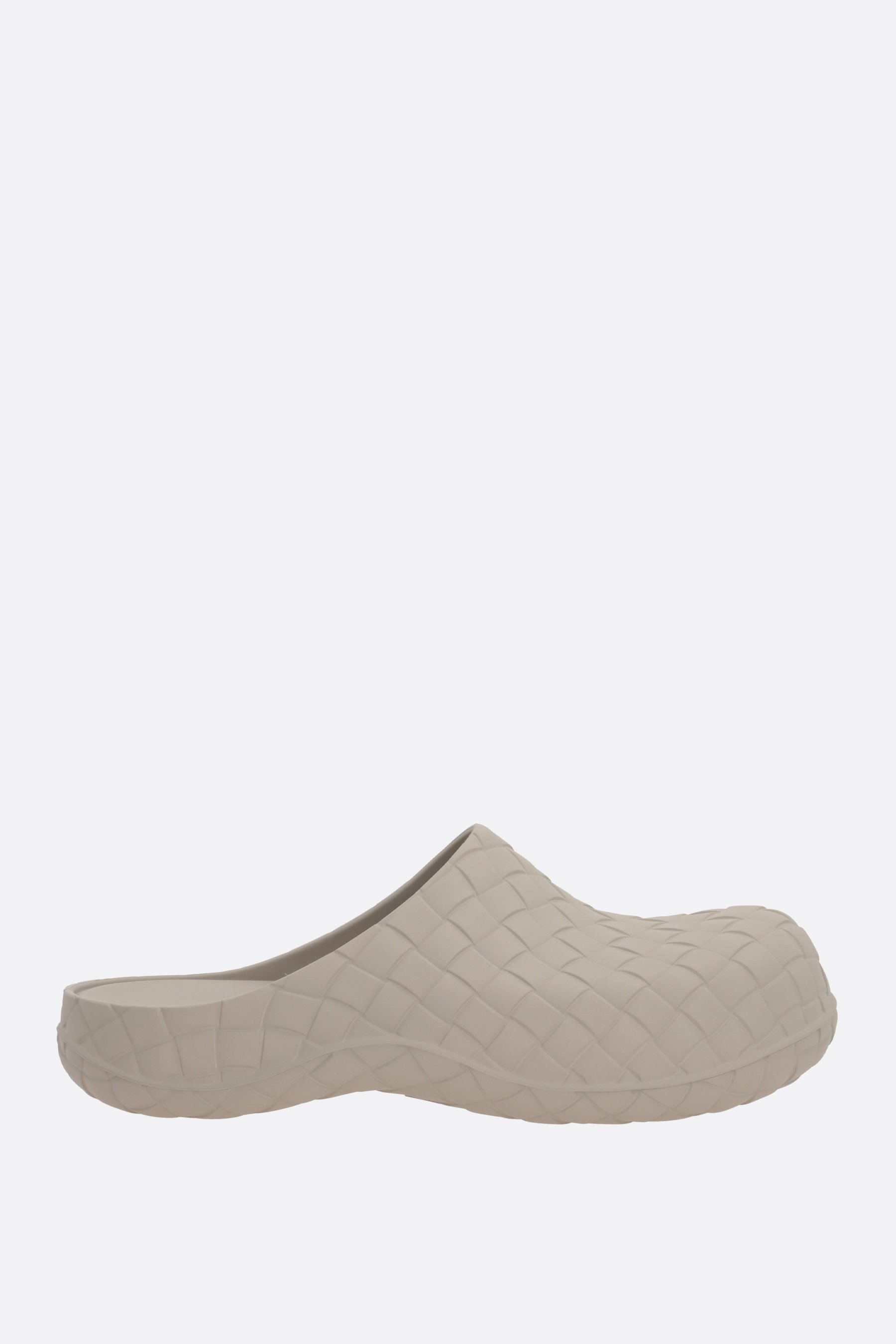 BOTTEGA VENETA mule in gomma stampa Intrecciato