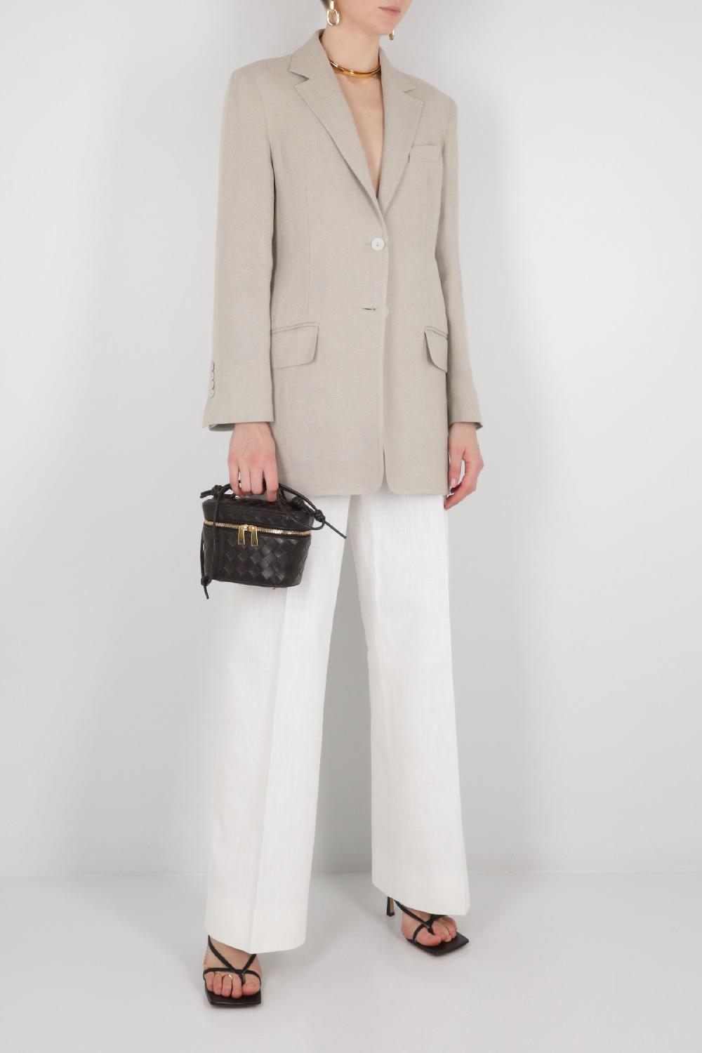 BOTTEGA VENETA Pantalone A Gamba Dritta In Cotone