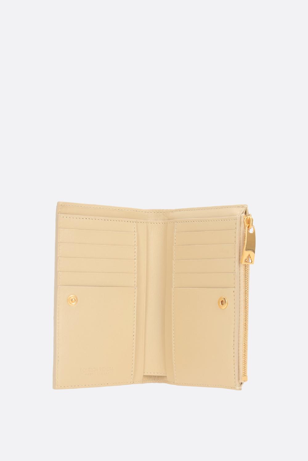 BOTTEGA VENETA Portafogli In Intrecciato Lucido