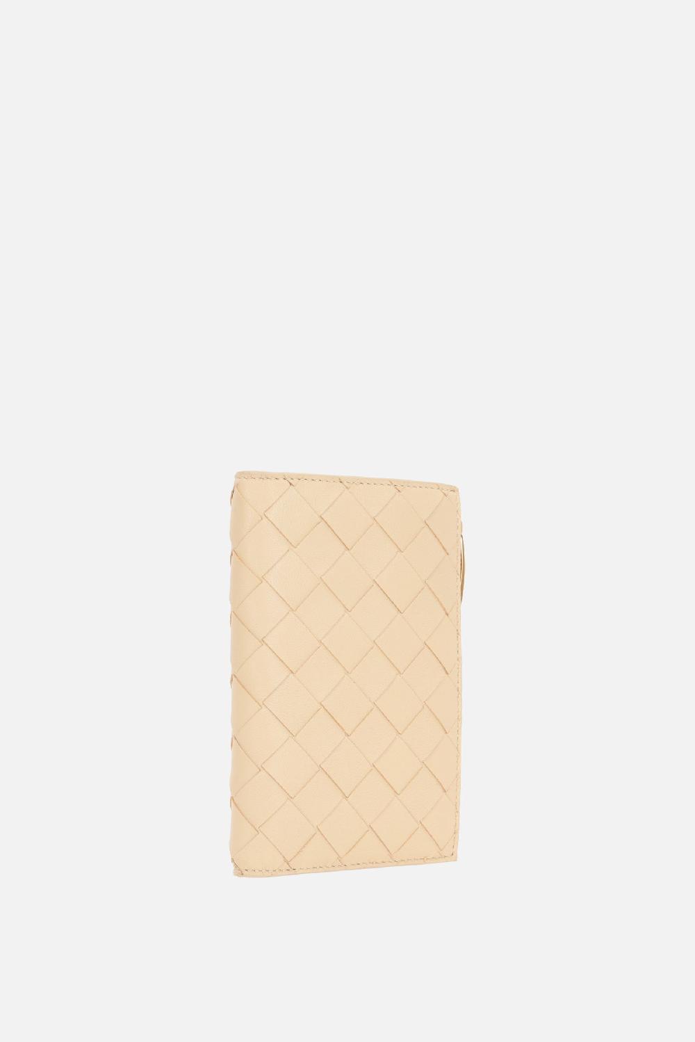 BOTTEGA VENETA Portafogli In Intrecciato Lucido