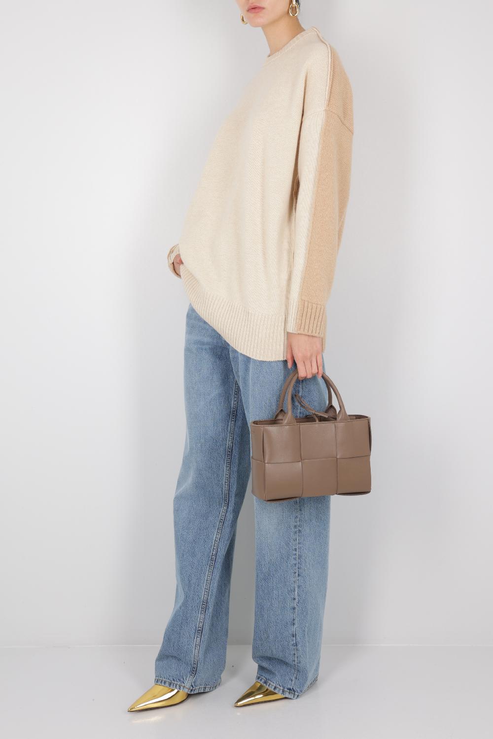 BOTTEGA VENETA Pullover In Lana Bicolore