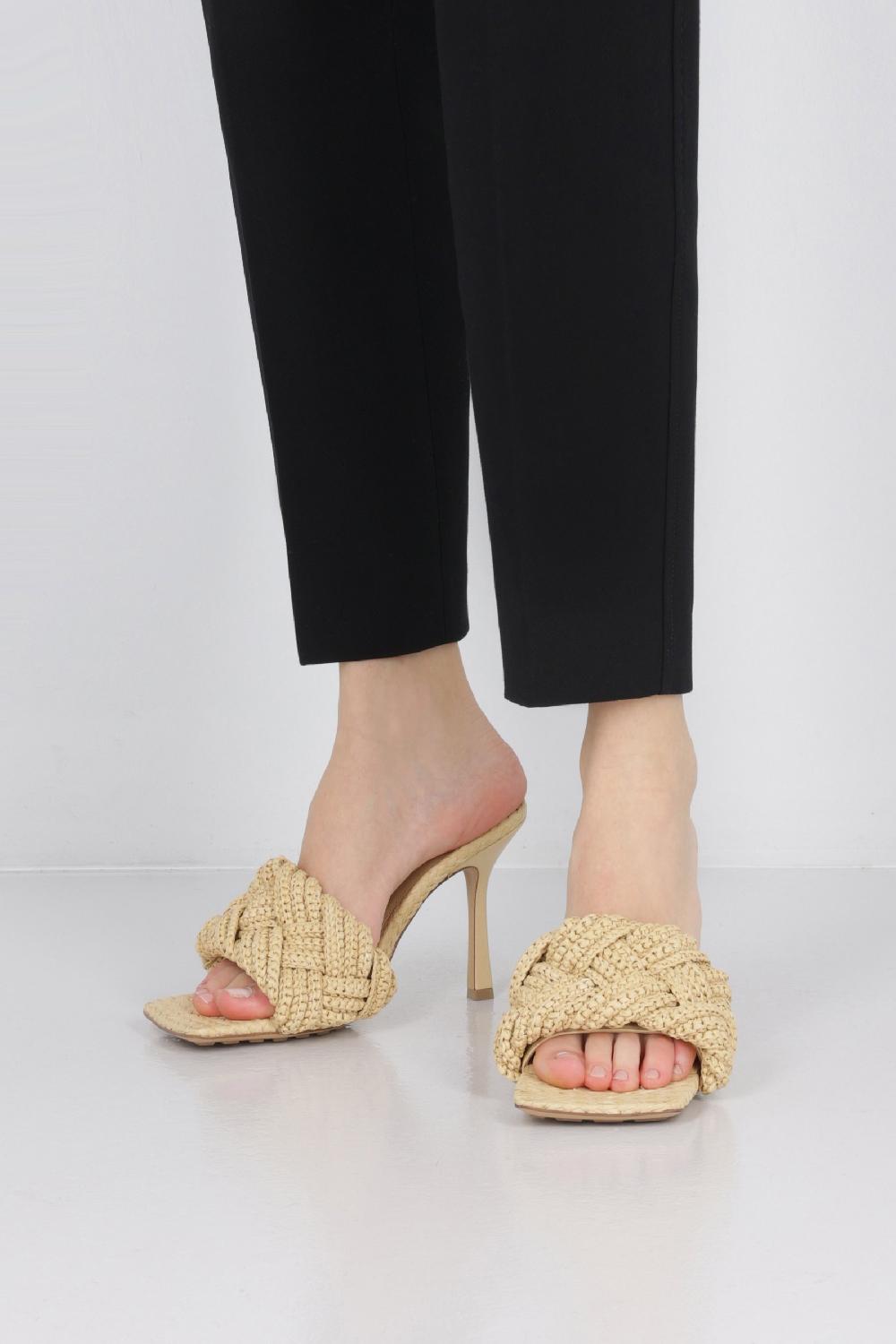 BOTTEGA VENETA Sandalo Lido In Rafia