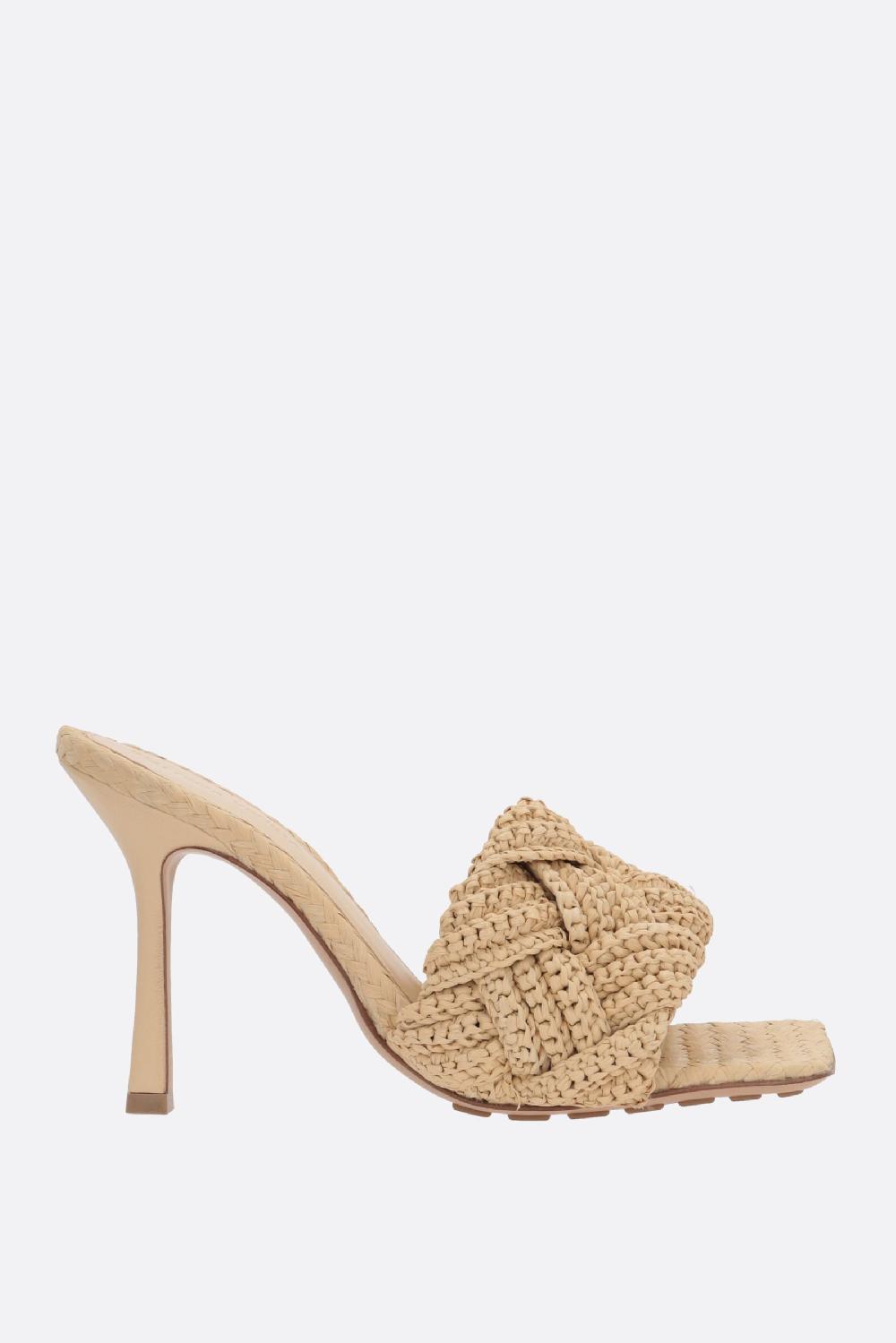 BOTTEGA VENETA sandalo Lido in rafia