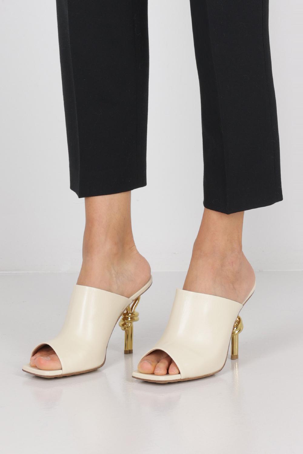 BOTTEGA VENETA Sandalo Mule Knot In Nappa